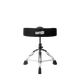 Gator Cases GP-DTH-SSD-BK Spin Lock Black Saddle Drum Throne