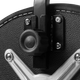 Gator Cases GP-DTH-SSD-BK Spin Lock Black Saddle Drum Throne
