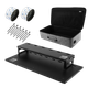 Gator Cases GV-TC2713R2-GB Vertex Tour Compact 27 x 13 Pedalboard Riser Bag Set