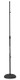 JamStands JS-MCRB100 Round Base Microphone Stand with Adjustable Height