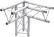 Global Truss TR-96117-34  1.64ft (0.5m) 3-Way 90 Degree Left Corner