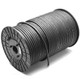 Hosa Bulk Speaker Cable - 14 AWG x 4 OFC Speaker Cable, Black Jacket, 300 ft