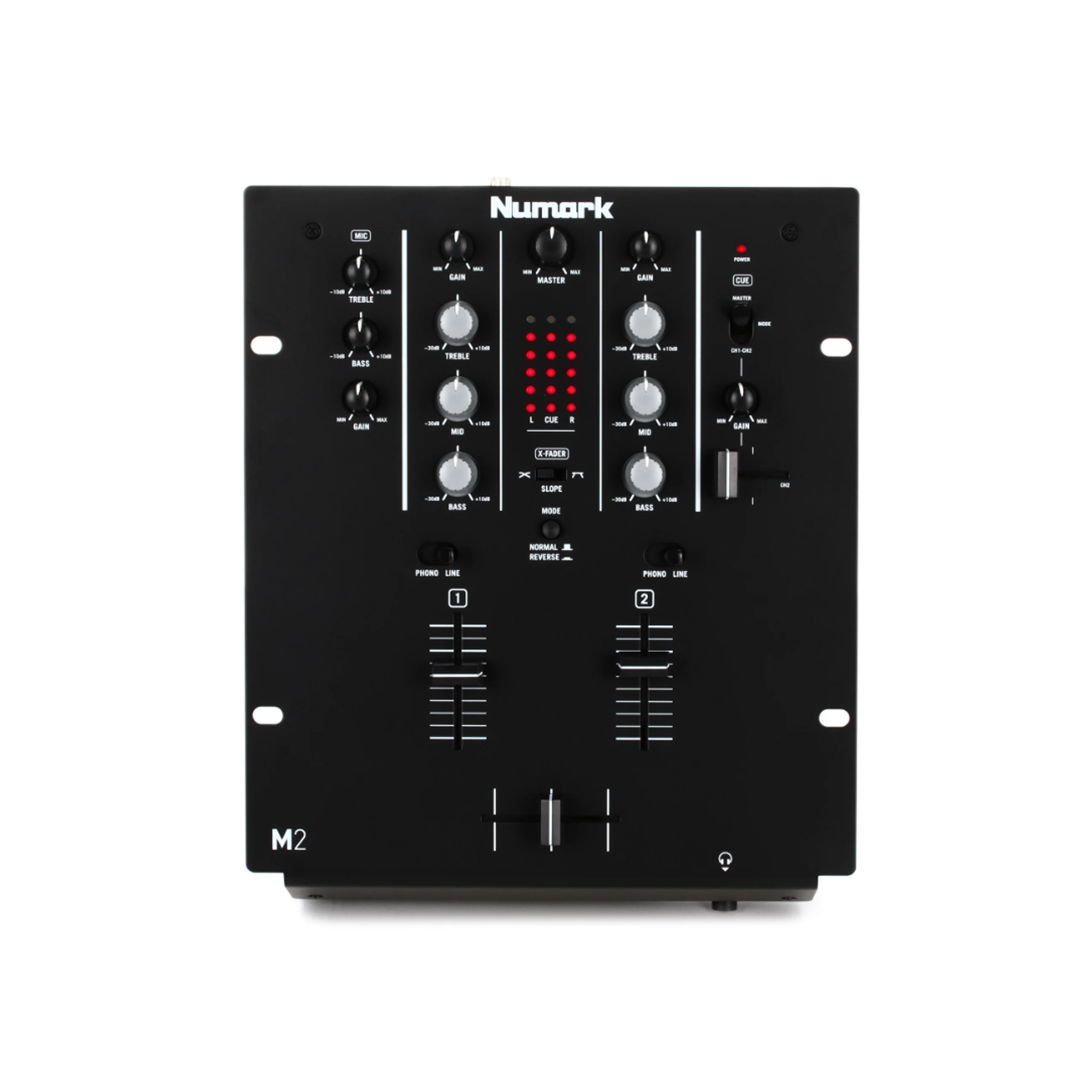 Rent the Numark M2 DJ mixer for professional DJ setups — Gear Club Direct.