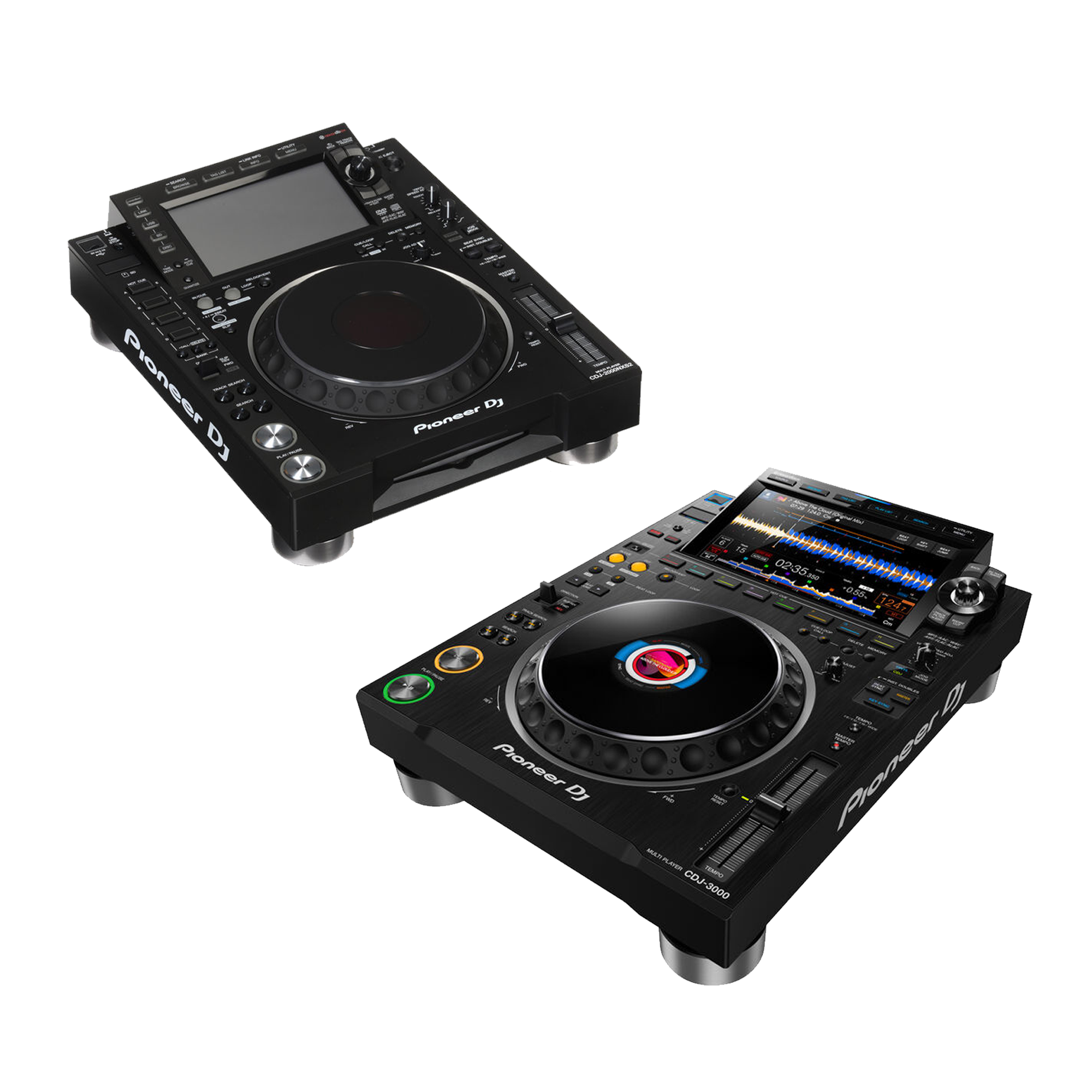 Professional DJ player rentals for events, clubs, and parties from Gear Club Direct.