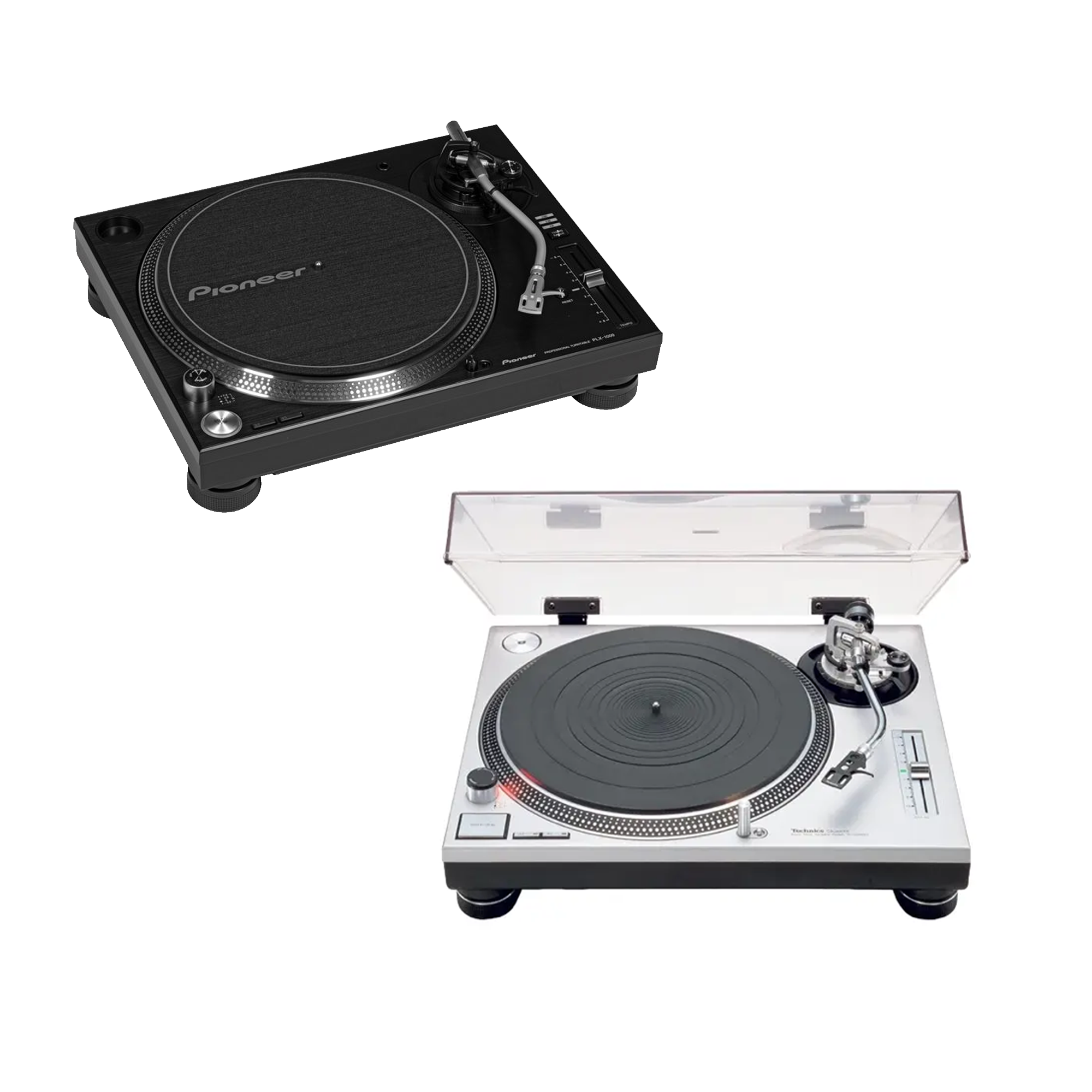 Rent high-performance DJ turntables from top brands like Technics and Pioneer DJ — Gear Club Direct.