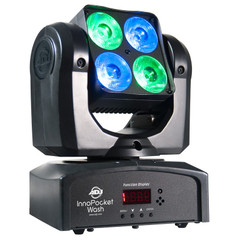 American DJ Inno Pocket Wash 4-IN-1 Quad LED Mini Moving Head