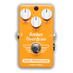 Mad Professor Amber Overdrive Hand Wired Guitar Effects Pedal