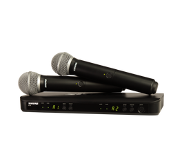 Shure BLX288/PG58-J11 Dual Vocal System with (1) BLX88 Dual