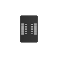 ChamSys GeNetix 10Scene Wall Plate - 10 Trigger Buttons, Dual Pack, v2 ...