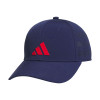 adidas Gameday 2 Youth Snapback - Dark Blue/Pure Ruby Red