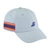 Babolat Cotton Hat Mens - White/Illusion Blue