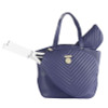 Court Couture Cassanova Chevron Tennis Tote - Azure