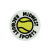 Midwest Racquet Sports Sticker - Black/White/Yellow