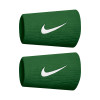 Nike Tennis Premier Doublewide Wristbands - Gorge Green/White