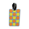 Racquet Inc Bag Tags Pickleball Balls - Orange/Yellow/Grey