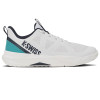 K Swiss K Frame Speed Team Mens Tennis Shoe - White/Baltic/Carbon