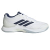 adidas Avacourt 3 Womens Clay Tennis Shoe - White/Dark Blue