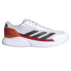 adidas Courtquick Mens Padel Shoe - White/Orange