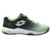 Lotto Superrapida 100 Mens Padel Shoe - Green Apple Neon/All White/All Black - Final Sale