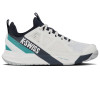 K Swiss K Frame Speed Rublo Mens Tennis Shoe - Blanc DeBlanc/Carbon/Baltic