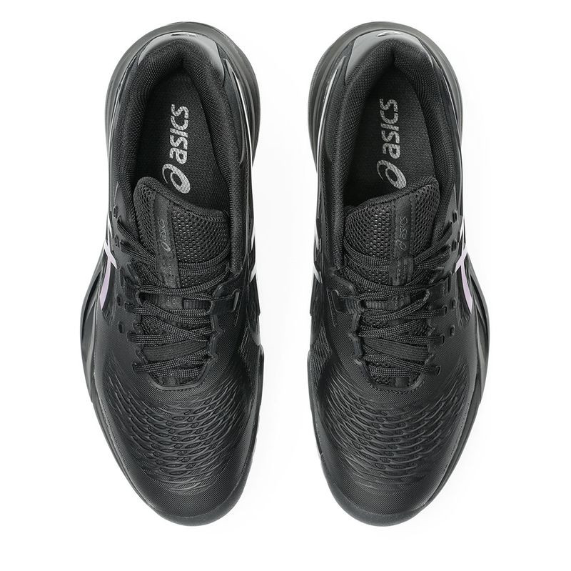 ASICS GEL-RESOLUTION X　night energy Asics Gel Resolution X NE M Tennis Shoe - Black | Midwest Racquet