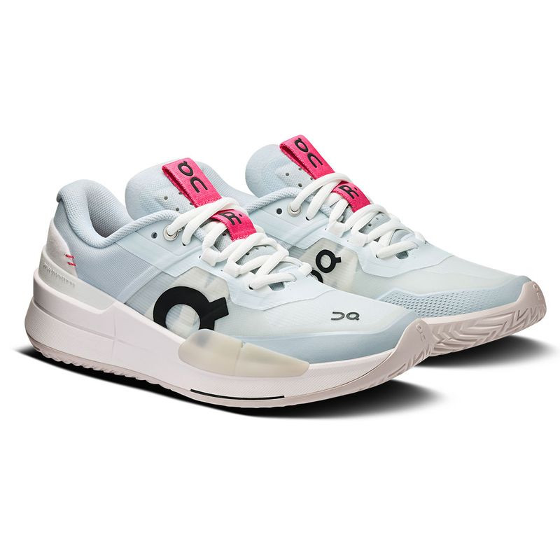On THE ROGER Pro 2 7.5 M ホワイト/ピンク On The Roger Pro 2 Womens Tennis Shoe - Arctic | Midwest Racquet