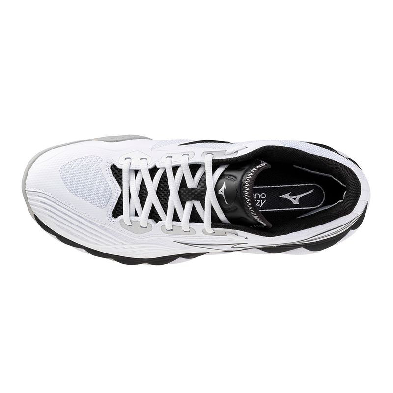 Mizuno Wave Enforce Tour 2 Mens Tennis Shoe - White/Black