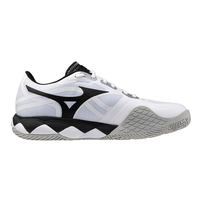 Mizuno Wave Enforce Tour 2 Mens Tennis Shoe - White/Black