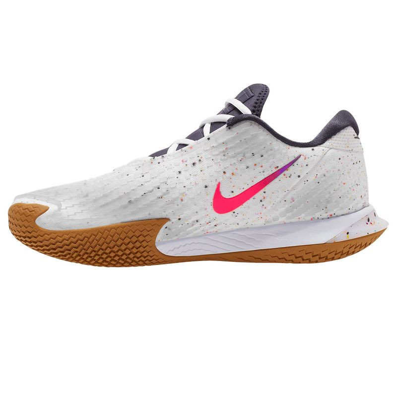 Nike Court Air Zoom Vapor Cage 4 Mens - White/Laser Crimson