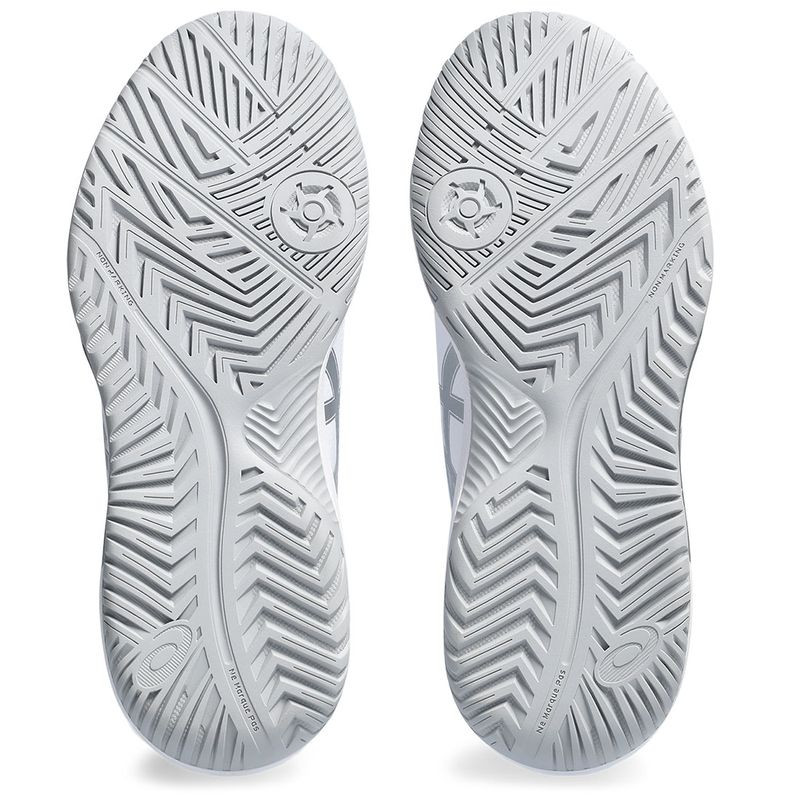 Asics Gel Dedicate 8 Womens Tennis Shoe - White/Pure Silver