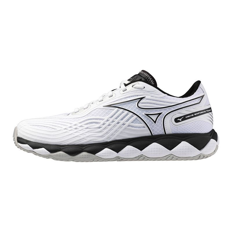MIZUNO D force VーTOUR OX Mizuno Wave Enforce Tour 2 Mens Tennis Shoe - White/Black