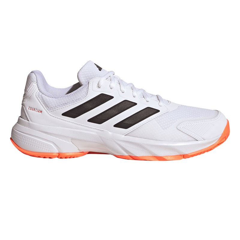 ajtdmw adidas CourtJam Control 3 Mens Tennis Shoe - White | Midwest