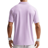 Nike Court Dri Fit Solid Polo Shirt - Violet Mist/Black