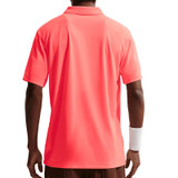 Nike Court Dri FIT Solid Polo Shirt - Hot Lava/Black
