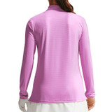 Nike Victory 1/2 Zip Long Sleeve Top - Light Magenta/White