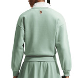 Nike Court Collection Fleece Crew - Steam Green/Barely Green