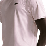 Nike Court Dri Fit Advantage Slam Crew - Pearl Pink/Salt Red/Black