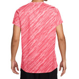 Nike Court Dri Fit Printed Victory Crew - Pink Foam/Black