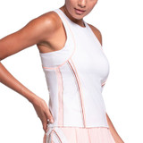 K Swiss Inline Tank Top - Peach Frost