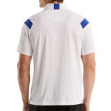 Penguin Raglan Stripe Polo - Bright White