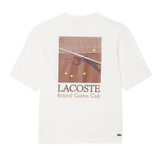 Lacoste Roland Garros Club T Shirt - White