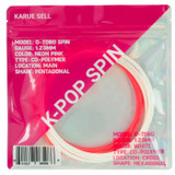Toroline K-Pop Spin 17 (1.23mm) Neon Pink/White Tennis String
