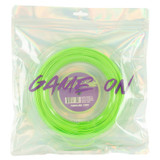 Toroline O-Toro 17 (1.23mm) Tennis String Neon Green Mini Reel (330 ft.)