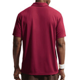 Nike Court Dri FIT Solid Polo - Team Red/White