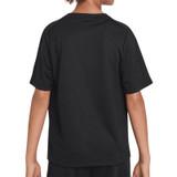 Nike Boys Dri Fit Short Sleeve Shirt - Black/White - FINAL SALE