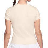 Nike Court Collection Heritage Tee Shirt - Chalk