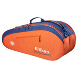 Wilson 2026 Roland Garros Team 6 Pack Tennis Bag - Clay/Navy