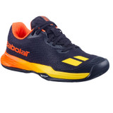 Babolat Jet Mach 3 All Court Junior Tennis Shoe - Black/Sunset