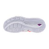 Mizuno Wave Enforce Tour 2 Womens Tennis Shoe - White/Lava Orange