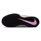 Nike Zoom Vapor 12 Womens Clay Tennis Shoe - Pink Smoke/White/Vast Grey Black/Team Red